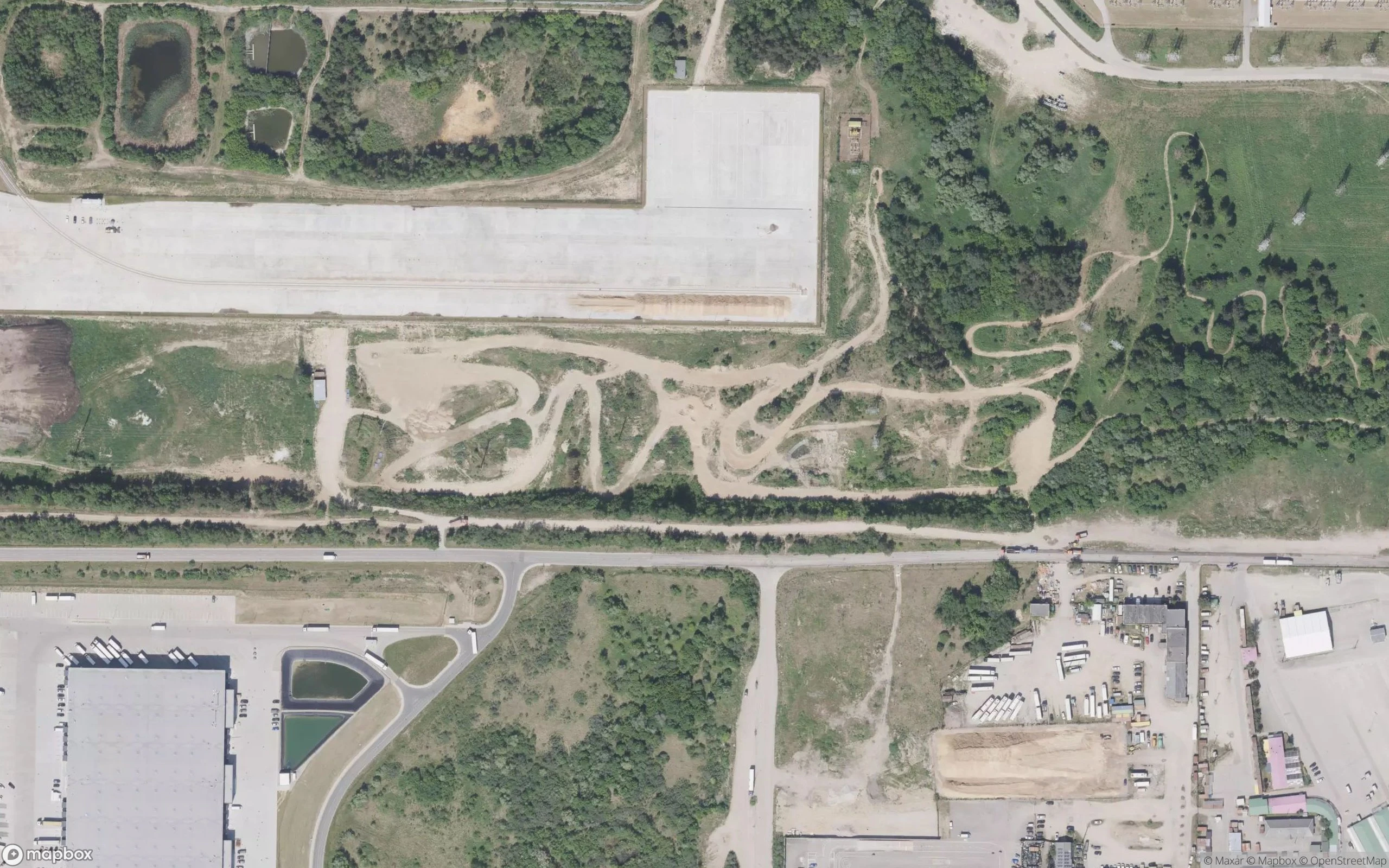 Perkūno trasa Motocross Strecke