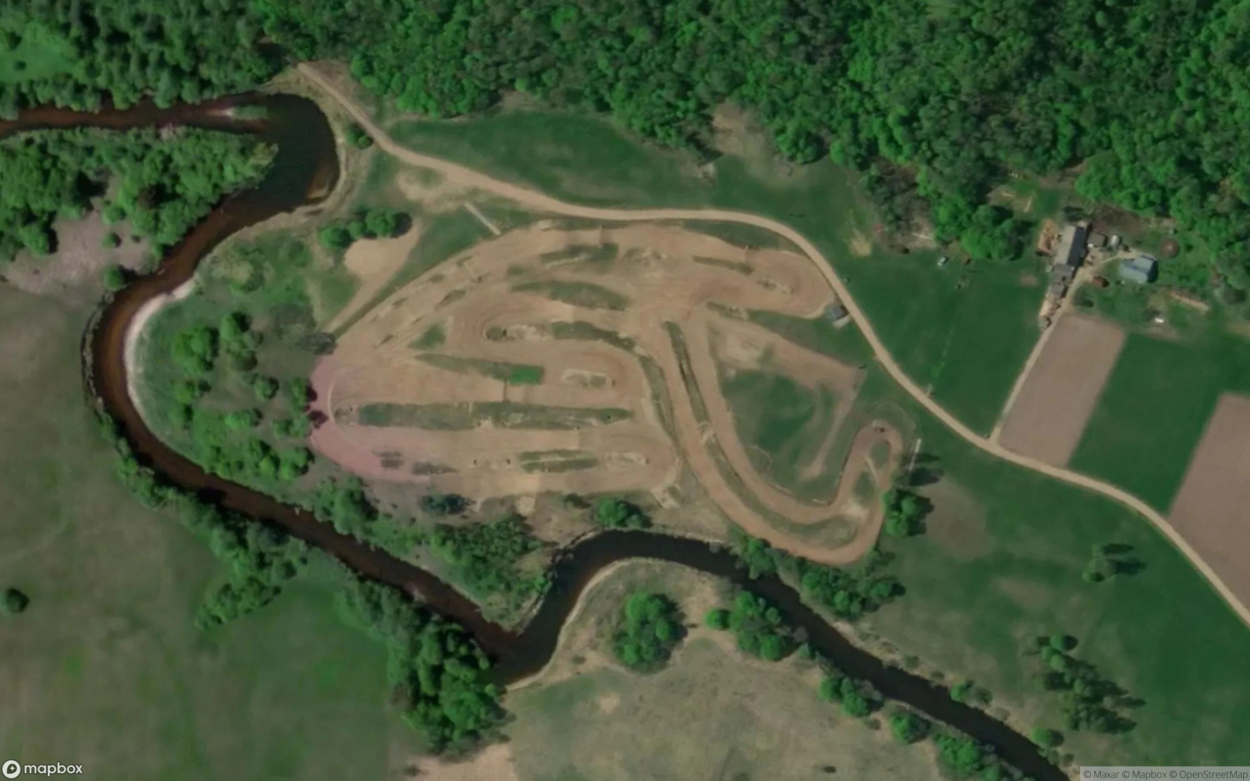 Dubysos motokroso trasa Motocross Track