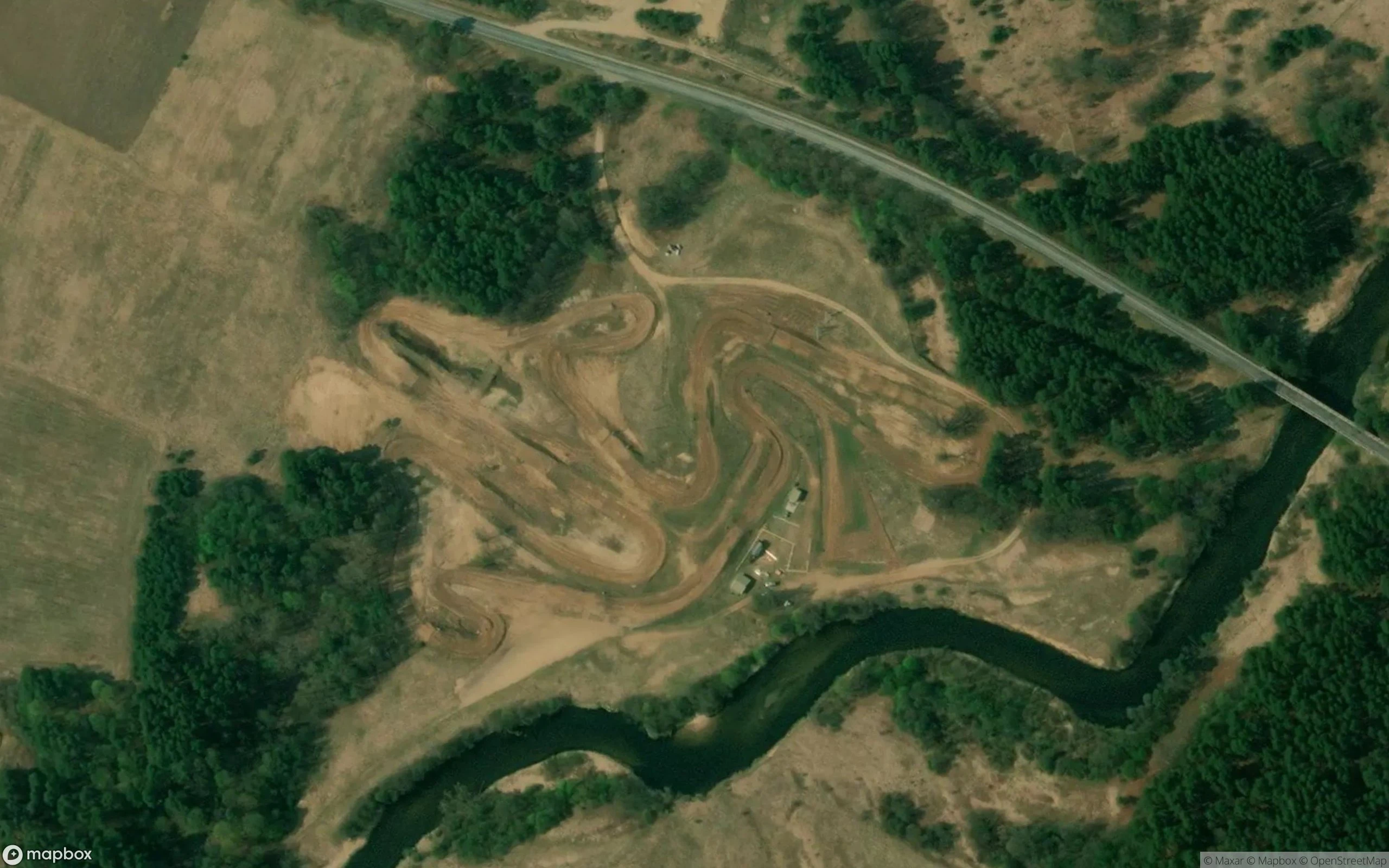 Mickūnai MX parkas Motocross Strecke