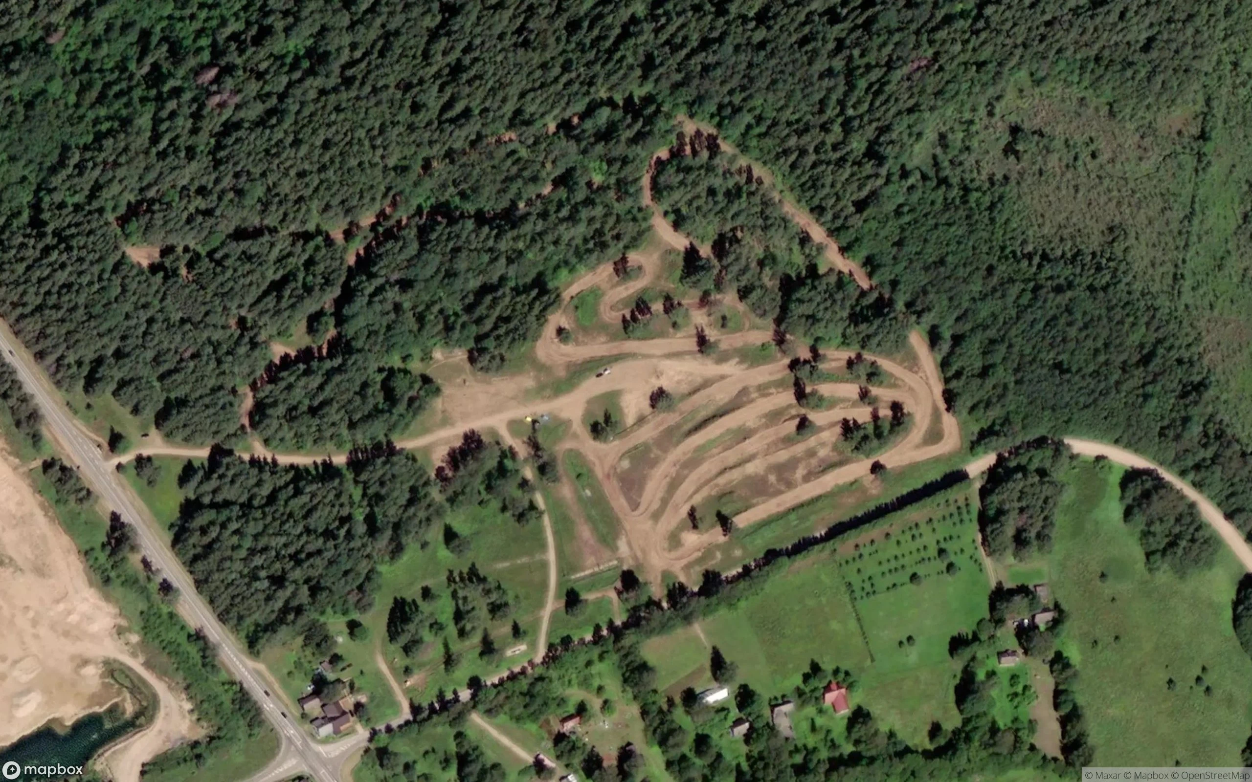 Holstre Motokeskus Motocross Strecke