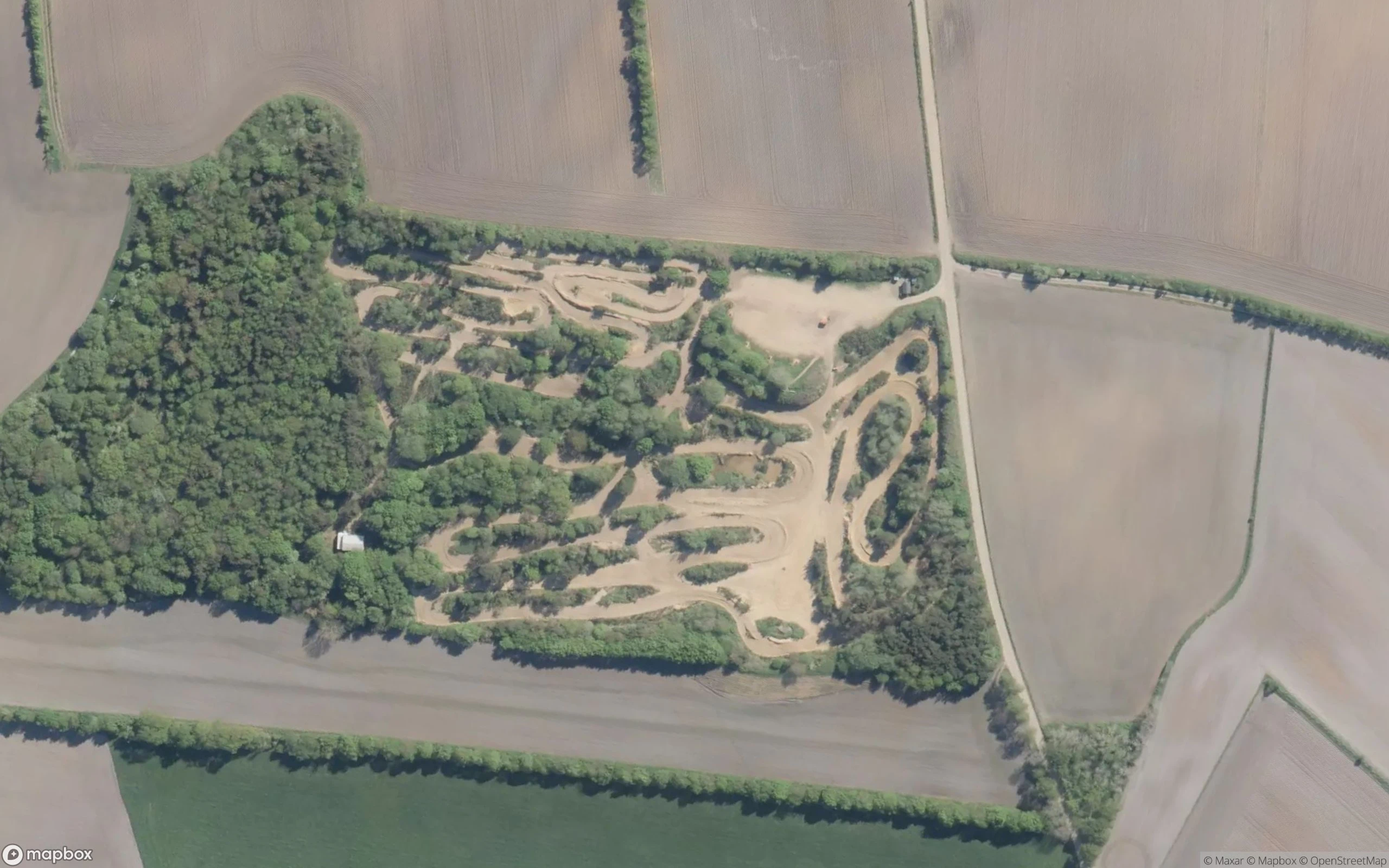 Aulumbanen Motocross Strecke