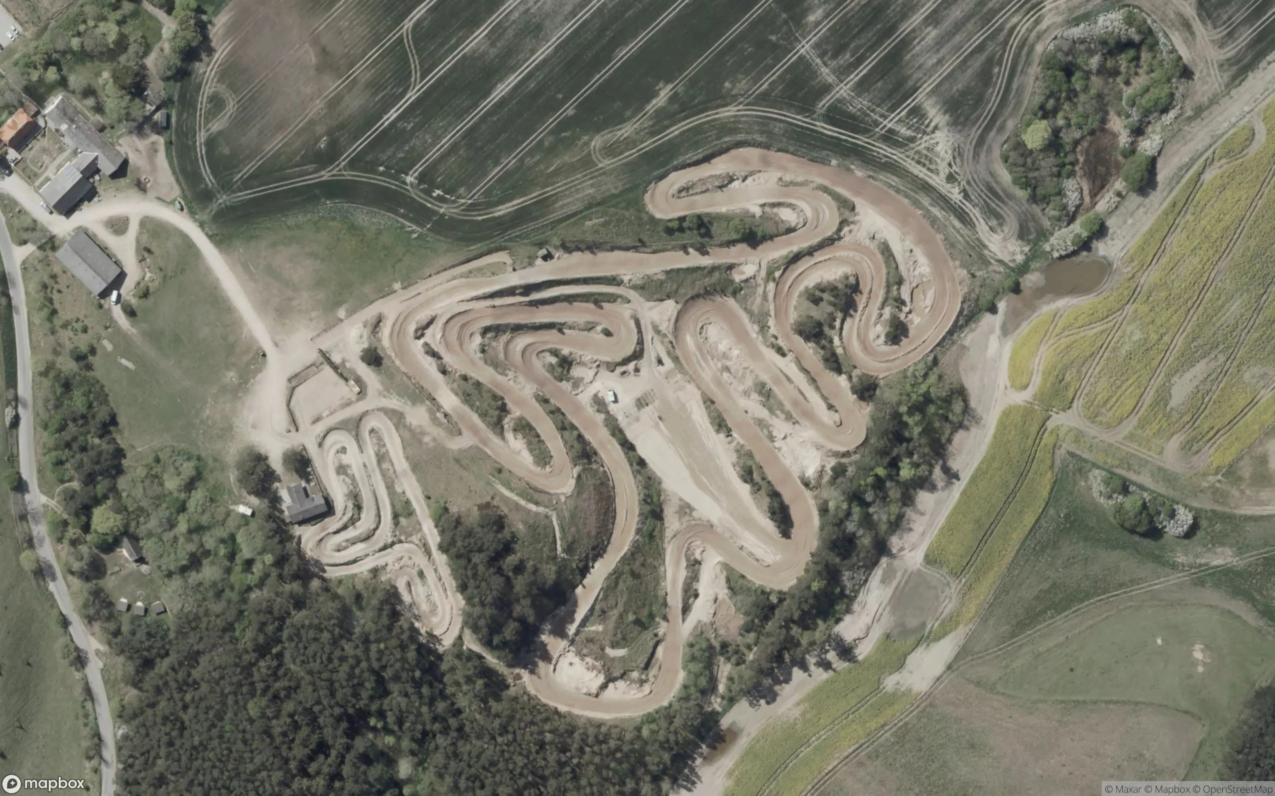 Mols Cross Club Motocross Strecke