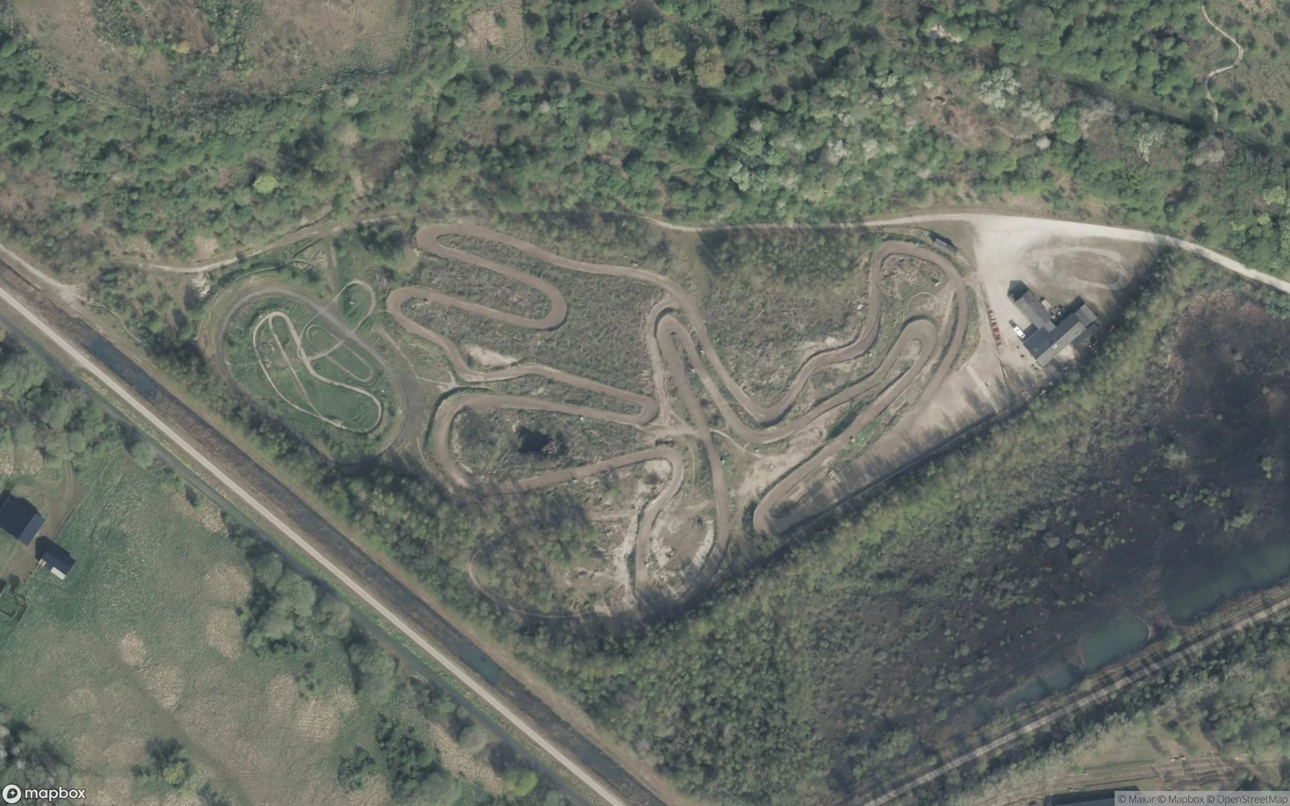 Crossbanen Hedeland Motocross Strecke