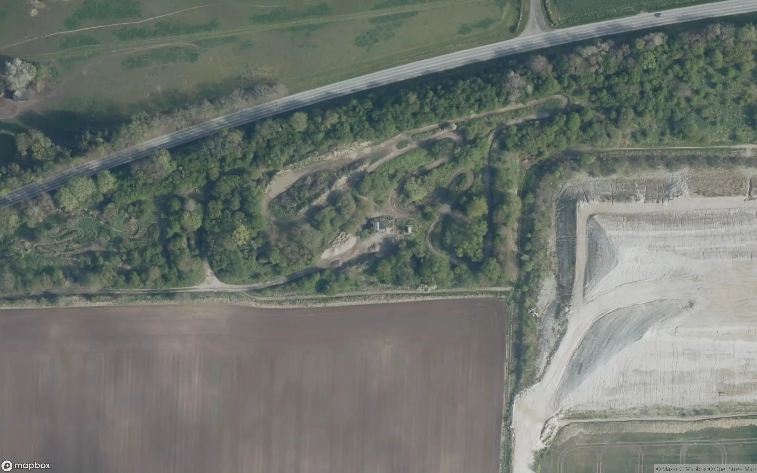 Faxe motocross bane Motocross Strecke