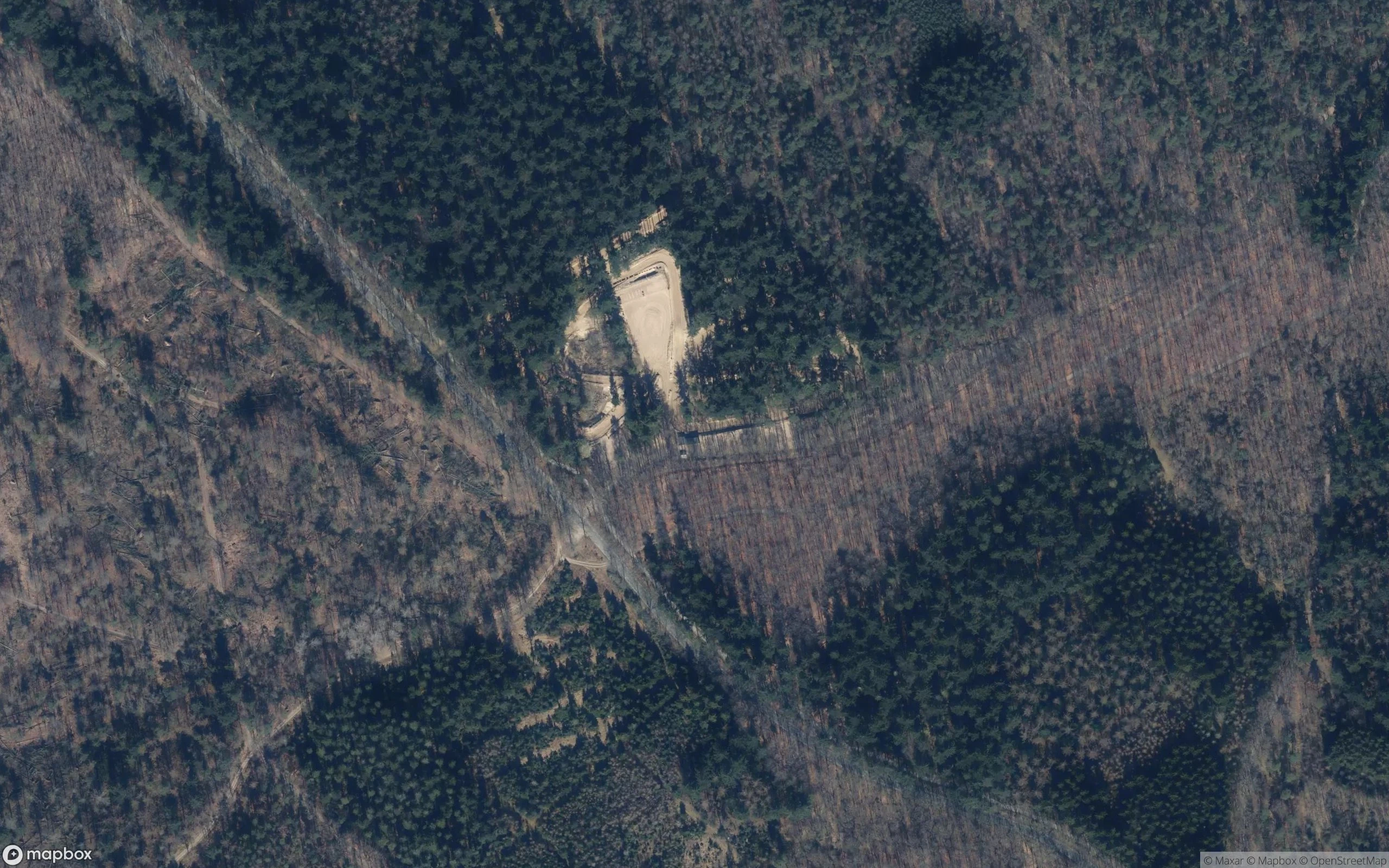 Crossbaan Motocross Track