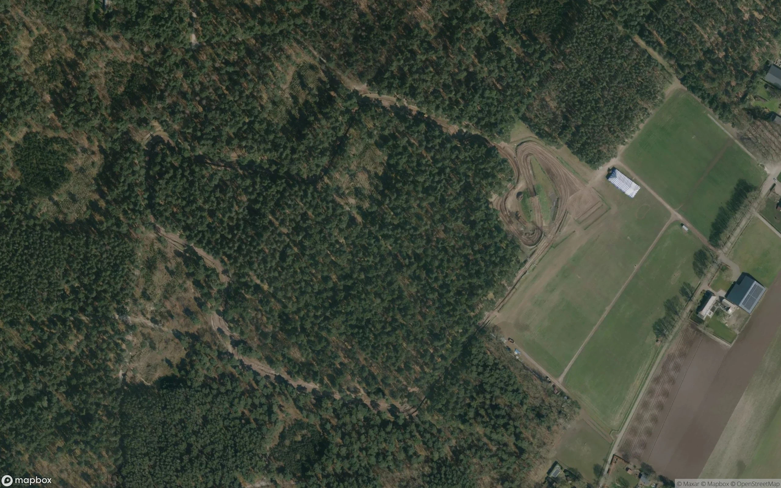 Motocross Circuit de Herselse bossen Pista motocross