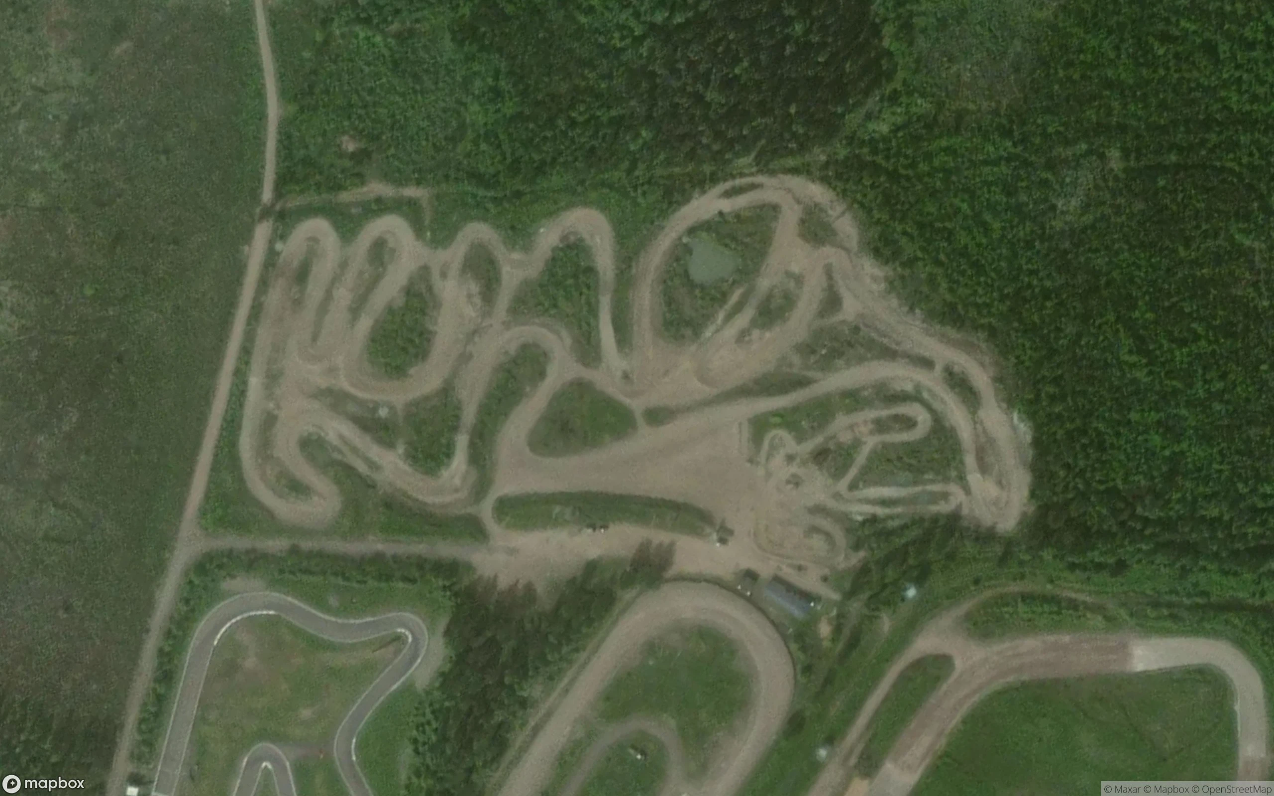 Karhulan crossirata Motocross Track