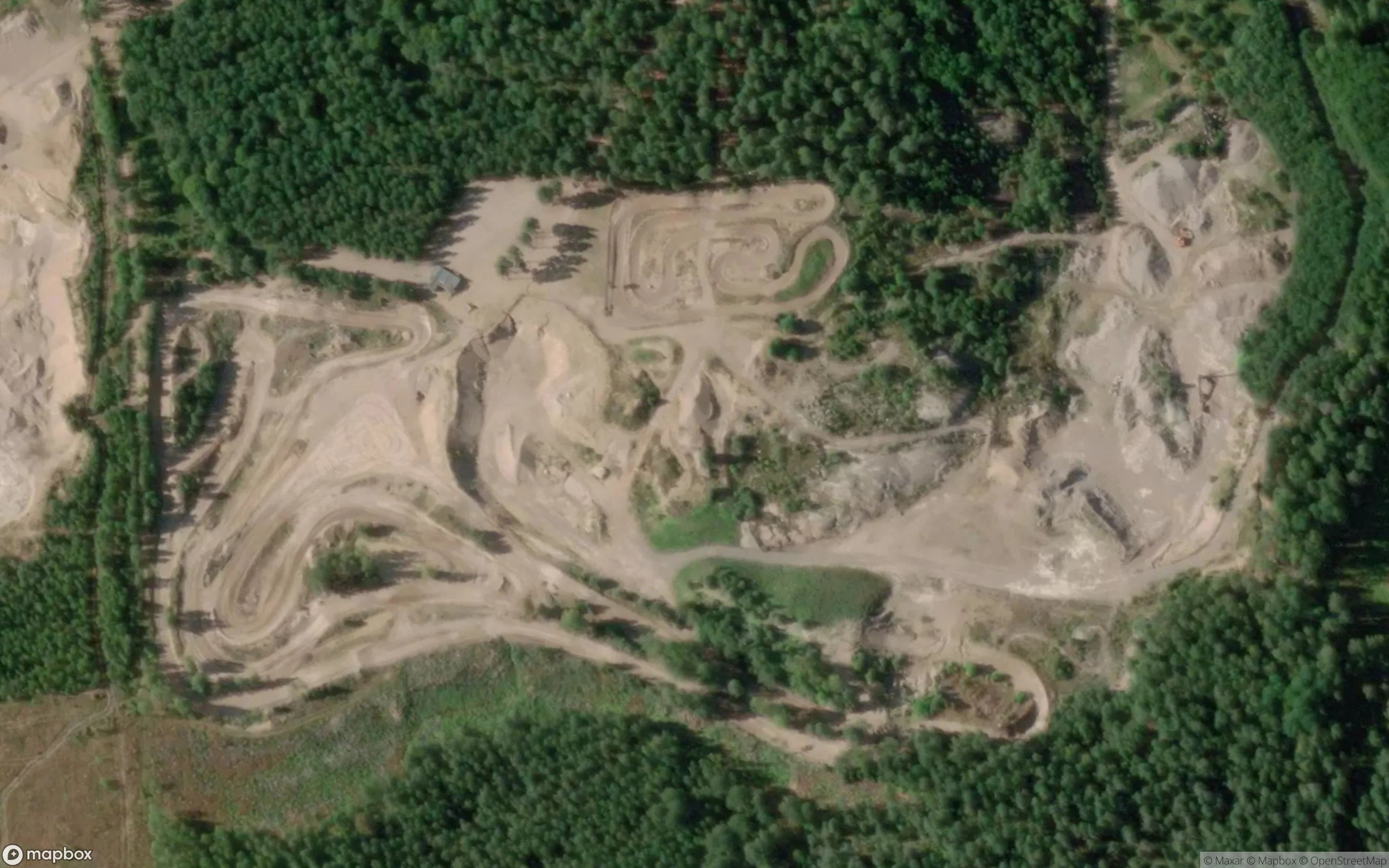 Rajakorven ajoharjoittelurata Motocross Track