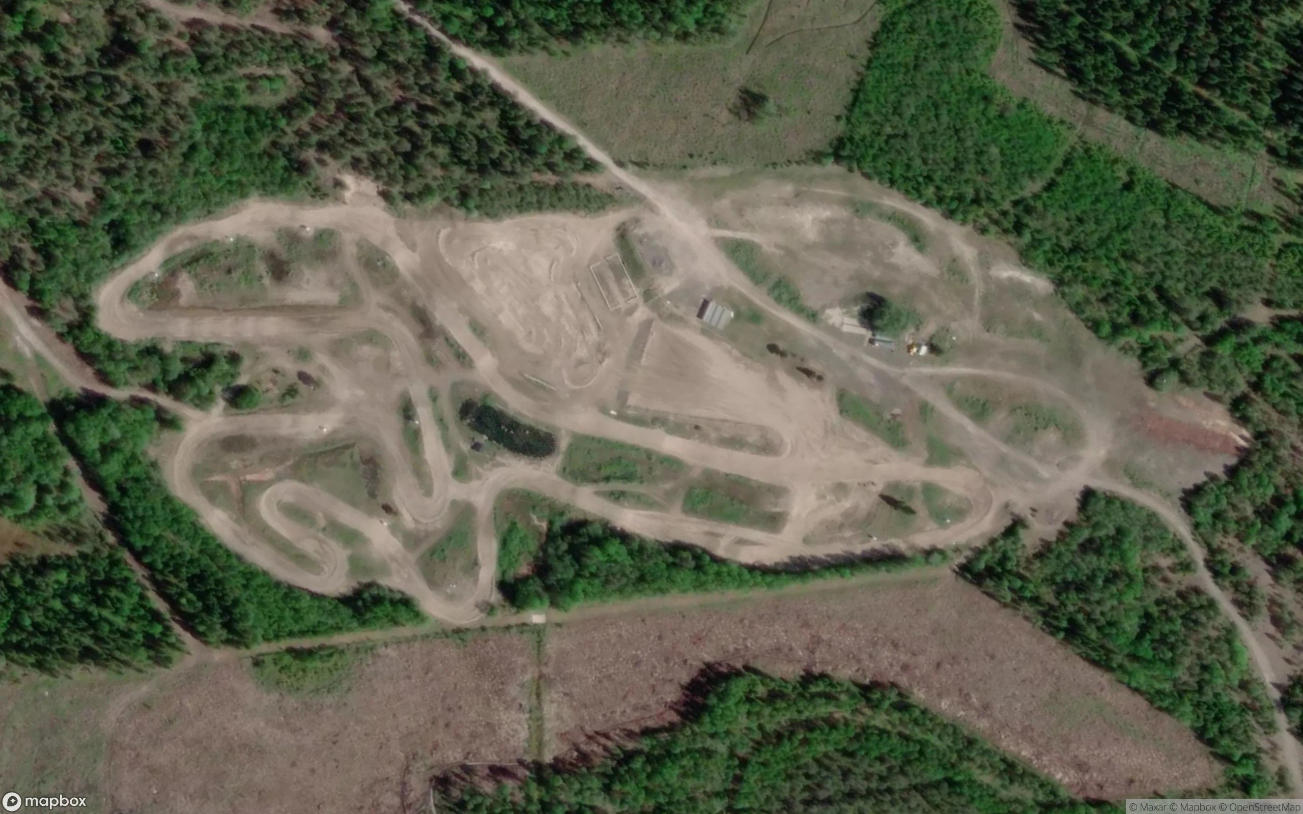 Kaakamon Motocross-rata Motocross Track