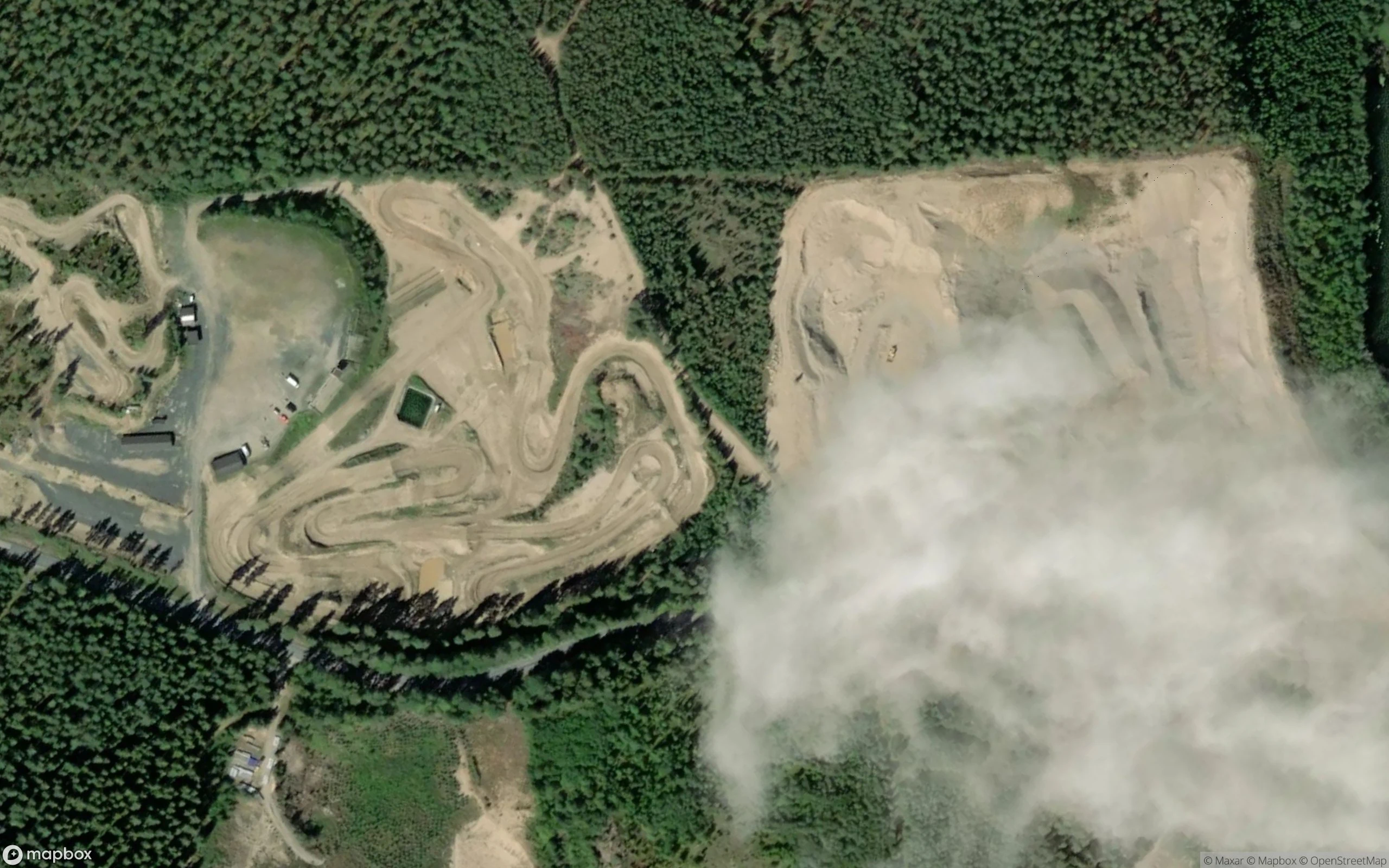 Hamulan motocross-rata Motocross Track