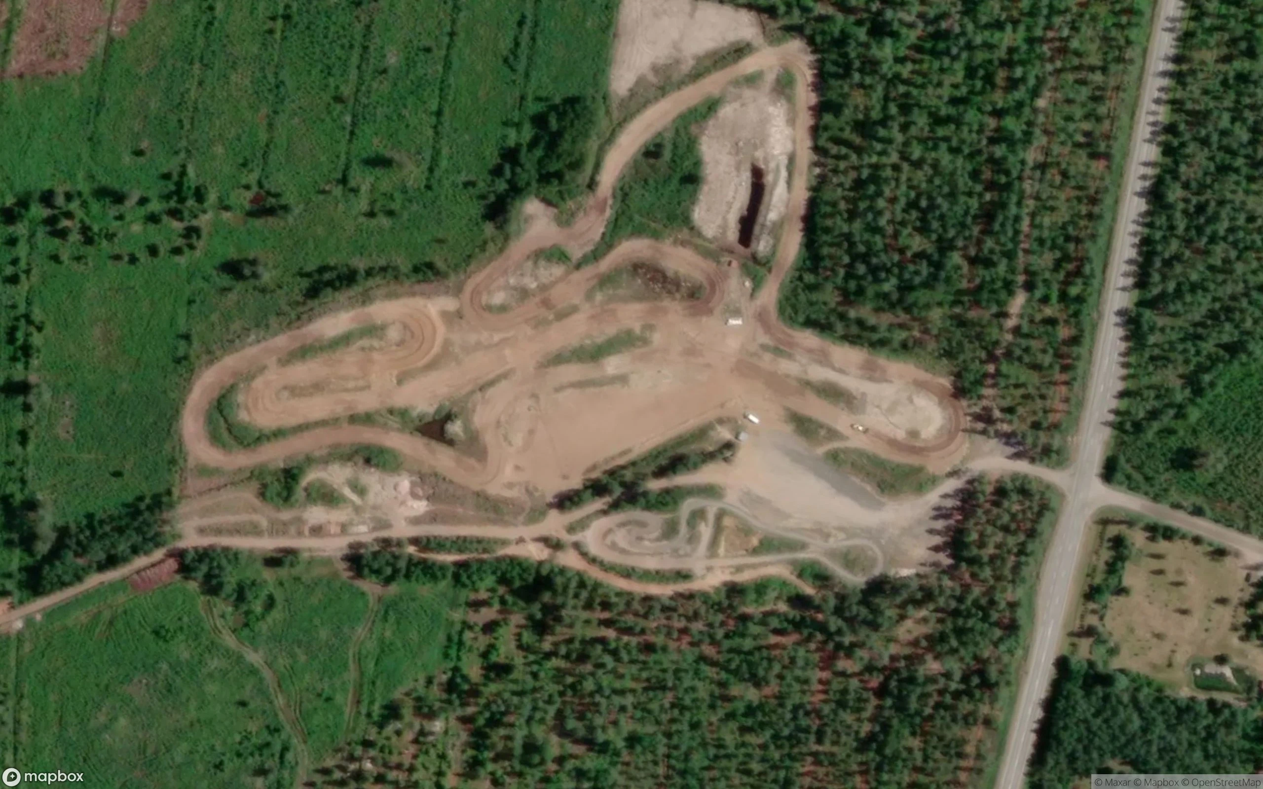 Kurjennevan motocrossrata Motocross Track