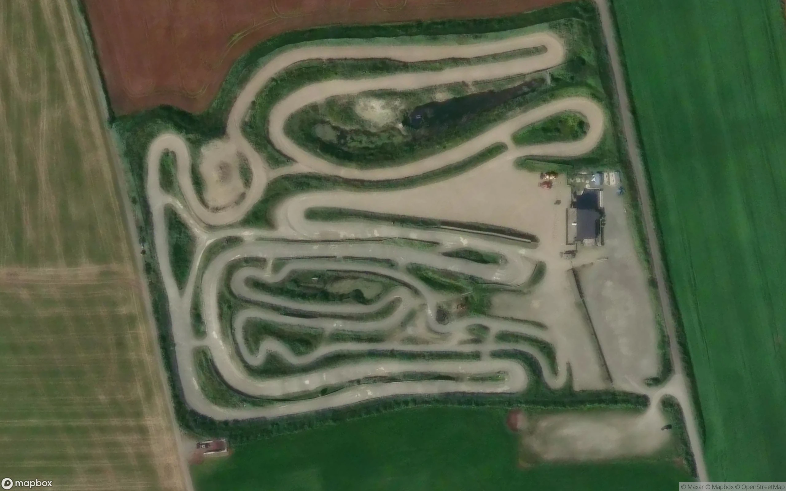 Bybergsanden motocrossbane Motocross Track