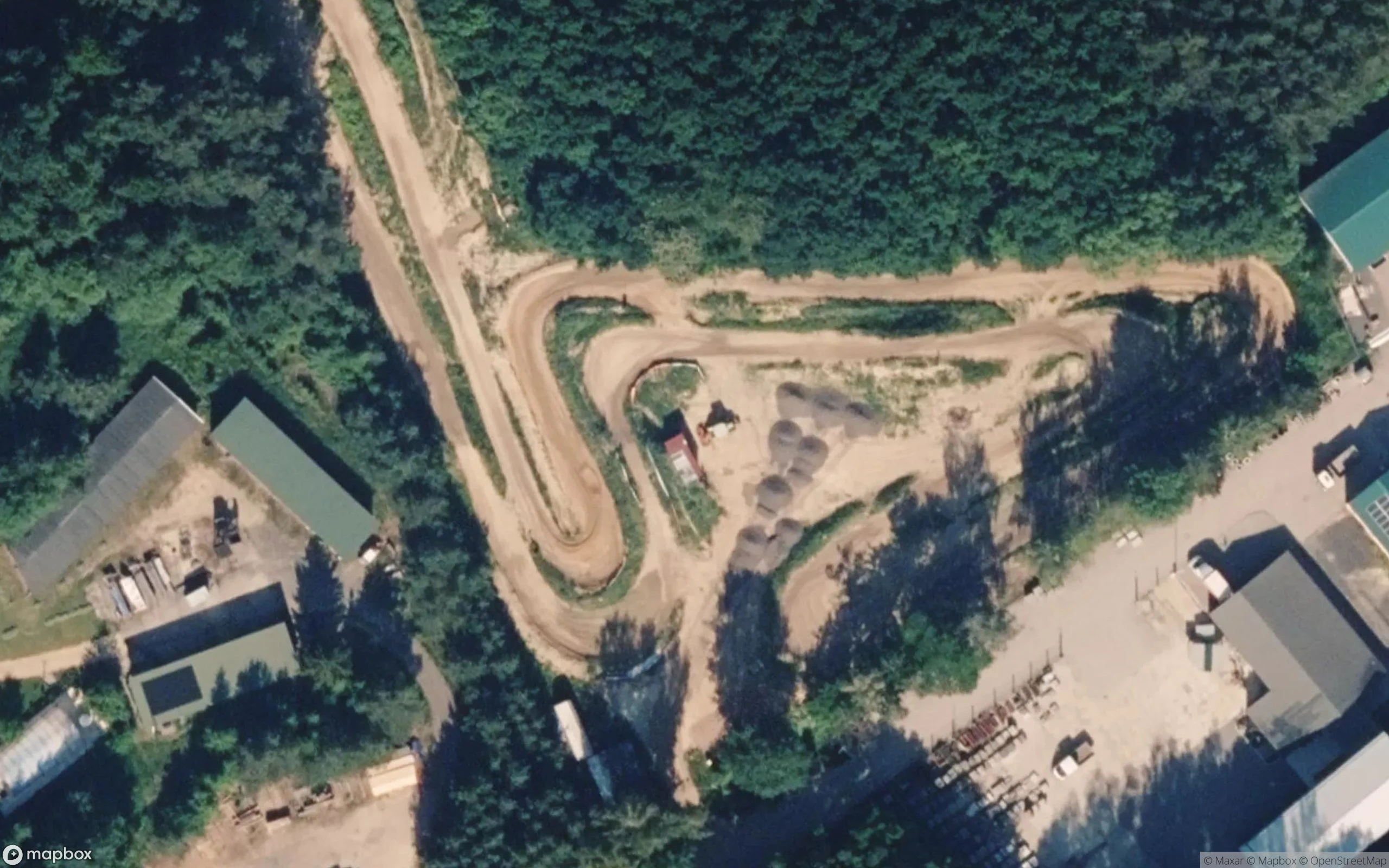 Motocross Strecke Hainewalde Motokrosová trať