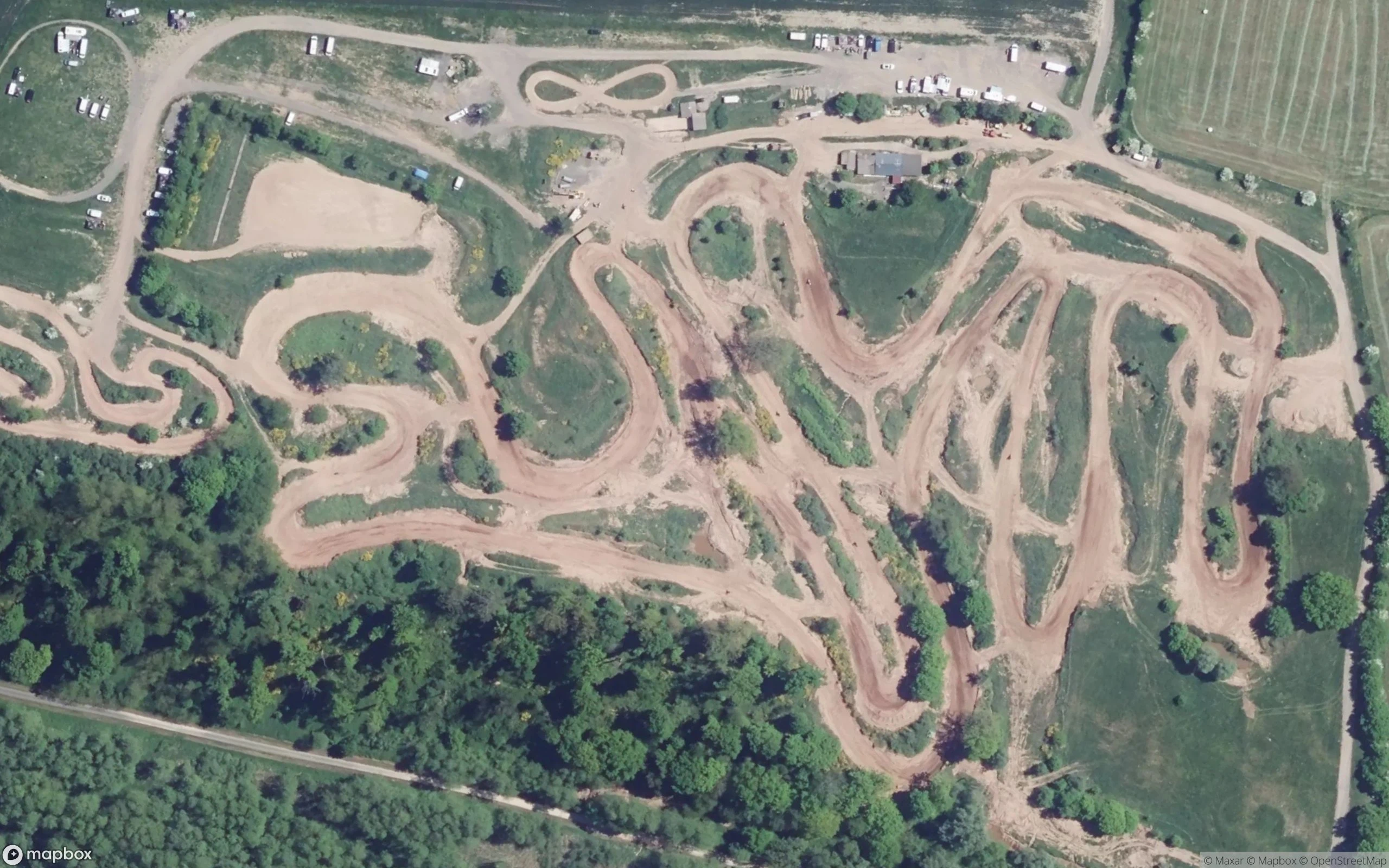 Motocross Strecke MC Schweyen Motocross staza